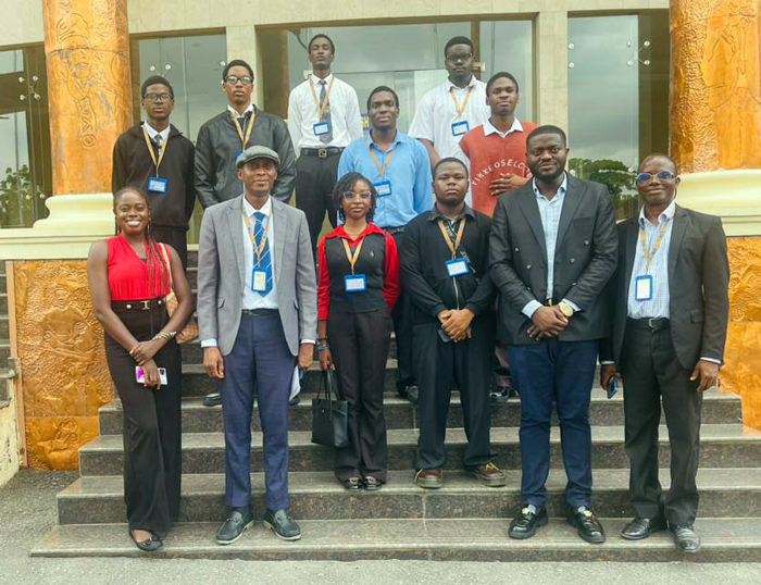 300 level Students of the Department of Political Science and International Relations at Lagos State House of Assembly, Ikeja