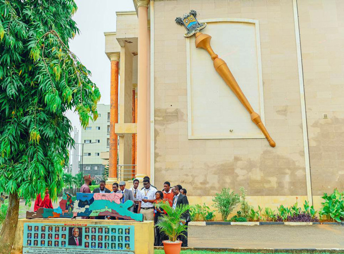 300 level Students of the Department of Political Science and International Relations at Lagos State House of Assembly, Ikeja
