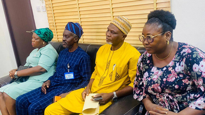 Federal Medical Centre, Epe, led by its Managing Director, Dr. Adeleke Adesola Kaka, paid a courtesy visit to Augustine University