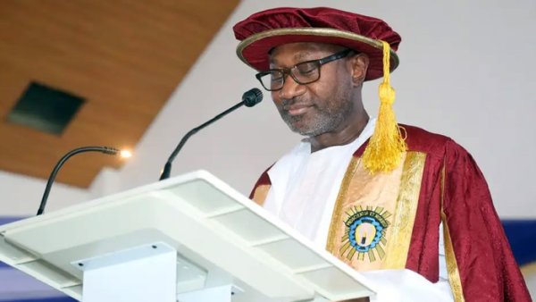 The Chancellor, Mr. Olufemi Otedola, CON